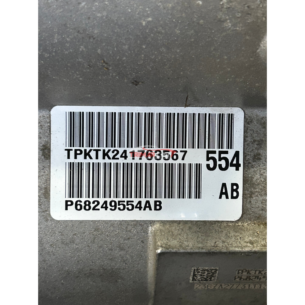 K68249554AB CAMBIO AUTOMATICO JEEP WRANGLER 4 IV (JL)(2017 >) 2.2 MJET 200CV 147KW "SEMINUOVO" EBH