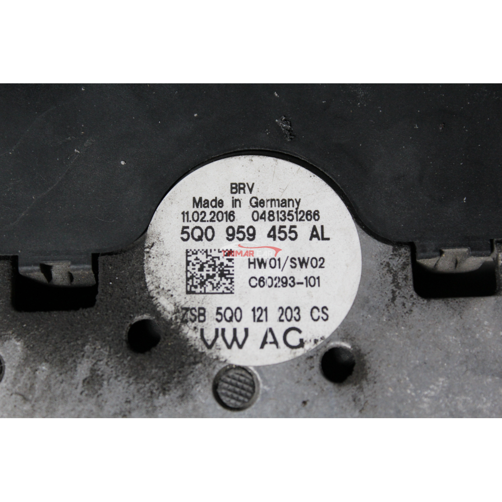 5Q0121203CS VENTOLA RADIATORE MOTORE AUDI A3 8V SEAT LEON VW GOLF 7 1.6TDI 81KW 110CV CXXB