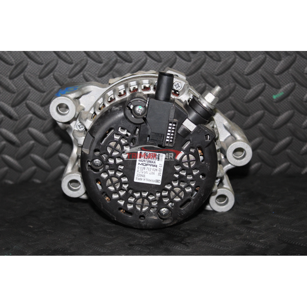 K68297398AA 0126712026 220A ALTERNATORE JEEP WRANGLER 4 IV (JL)(2021 >) 2.2 MJET 200CV 147KW EBH