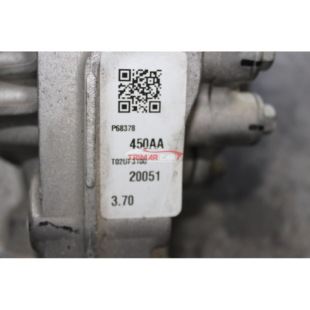 K68378450AA DIFFERENZIALE ANTERIORE JEEP  (JL)(2021 >) 2.0 4xe Plug-in Hybrid 381CV 280KW EXC "2022"