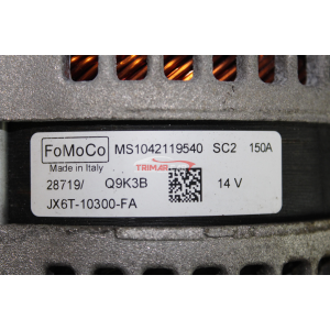 JX6T10300FA ALTERNATORE FORD