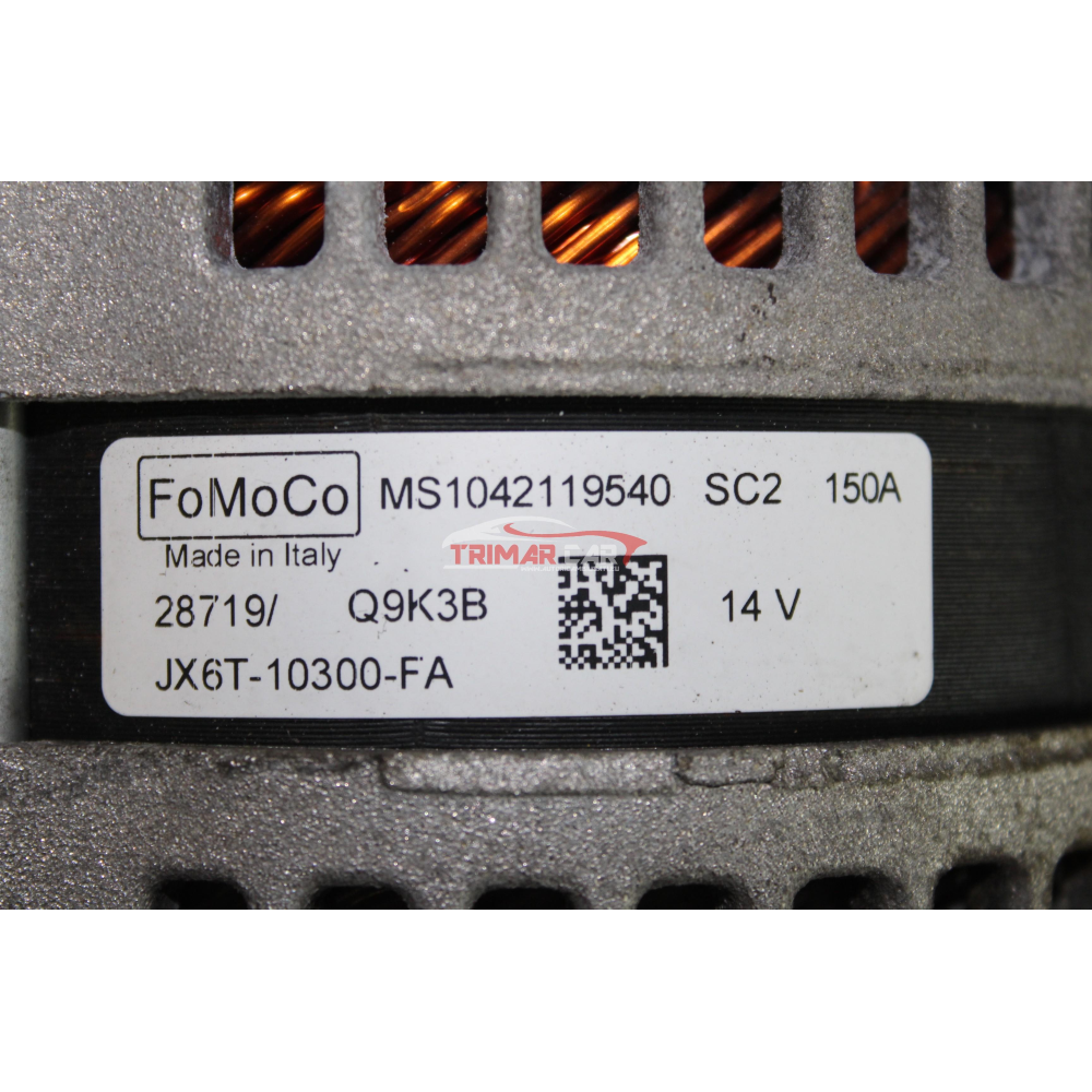 JX6T10300FA ALTERNATORE FORD