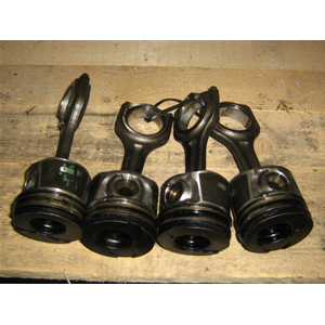 BIELLE + PISTONI CITROEN C3 PEUGEOT FORD FIESTA 1.4 HDI USATI (74L53)