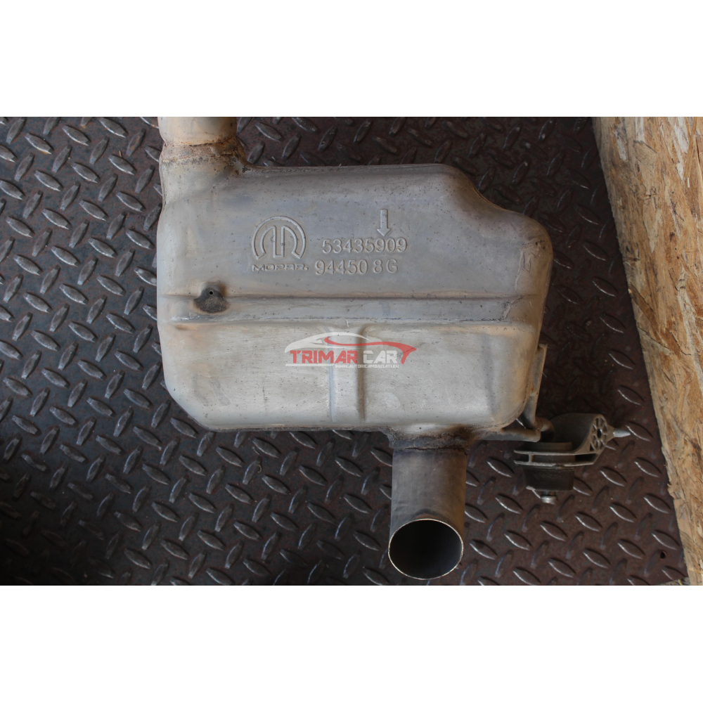 53435909 TUBO SCARICO TERMINALE MARMITTA JEEP COMPASS (MP,M6)(2016 >) 1.6CRD 120CV 88KW