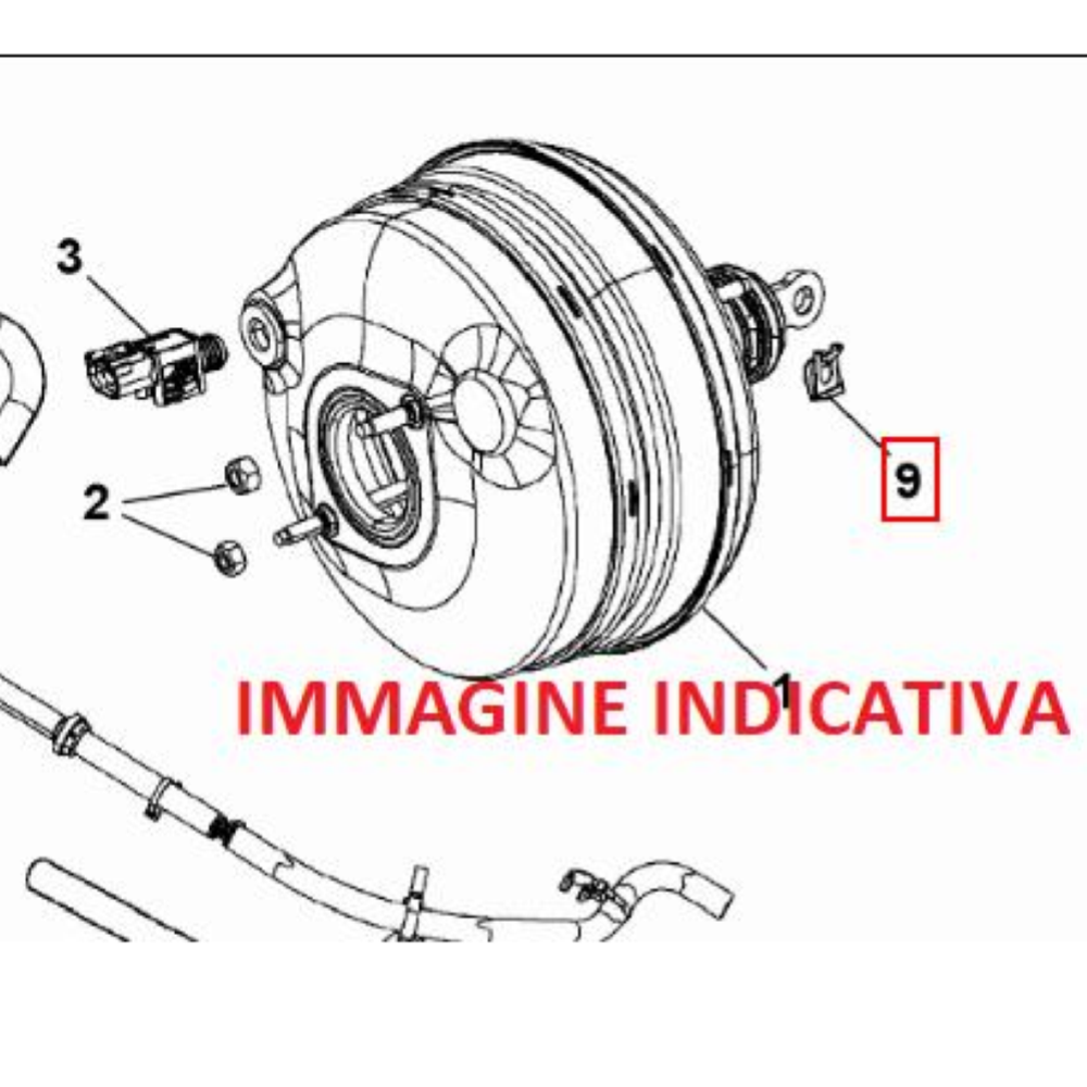 K68089129AA SERVOFRENO LANCIA THEMA 2 (LX)[2011 IN POI] 3.0D 190CV 140KW VM24D EXF