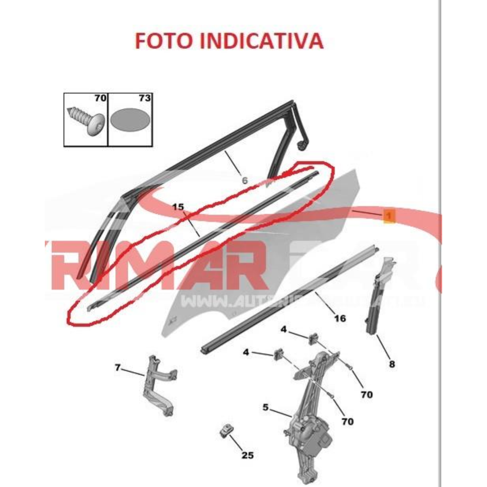 9813910380 RASCHIAVETRO ESTERNO POSTERIORE SINISTRO PEUGEOT 5008 2 II(2016 >) 1.5 BlueHDi 131CV 96KW YHZ YH01 DV5RC