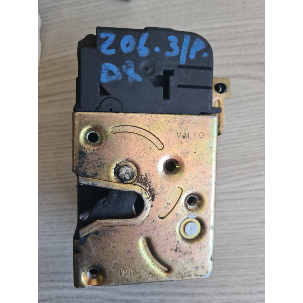 SERRATURA SPORTELLO ANTERIORE DESTRA PEUGEOT 206 (2A/C)(1998-2009) 6PIN