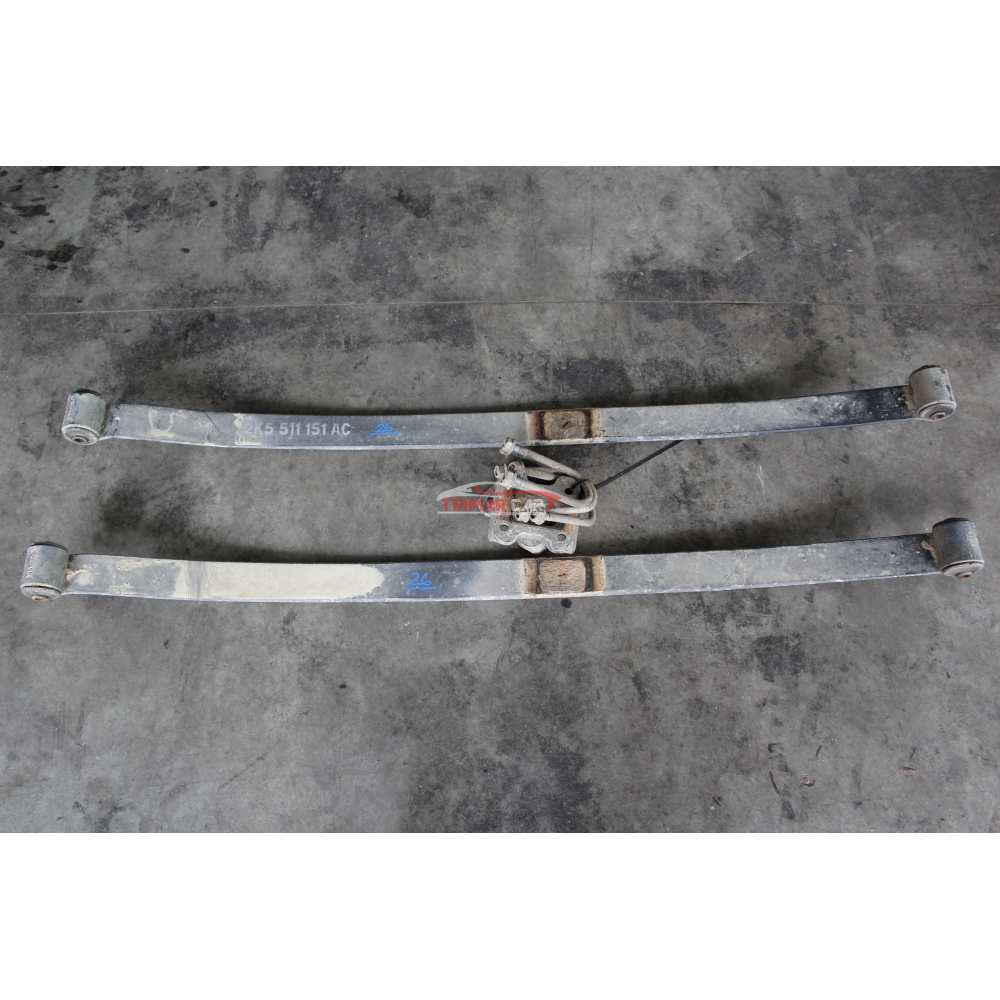 2K5511151AC COPPIA BALESTRE POSTERIORI VOLKSWAGEN CADDY 4 IV FURGONATO (2015 >) 2.0 TDI 4MOTION 90KW 122CV DFS