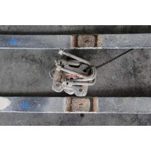 2K5511151AC COPPIA BALESTRE POSTERIORI VOLKSWAGEN CADDY 4 IV FURGONATO (2015 >) 2.0 TDI 4MOTION 90KW 122CV DFS