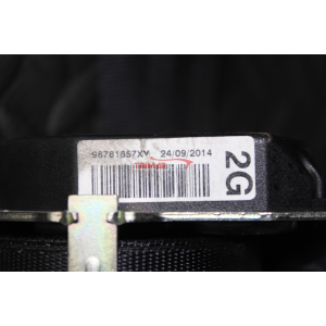 96781657XY CINTURA SICUREZZA POSTERIORE SINISTRA PEUGEOT 2008 (CU)(2013 >) 1.6 HDI 92CV 68KW 9H06 9HP