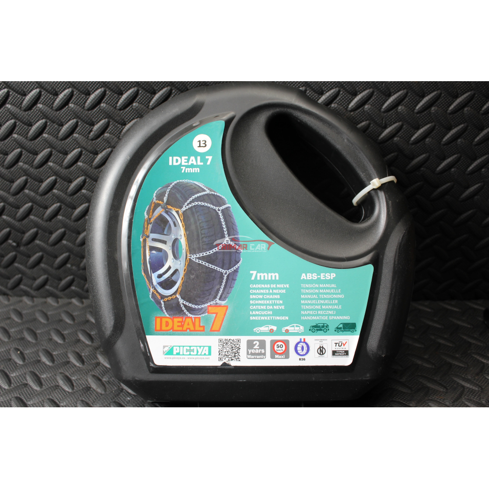 CATENE DA NEVE IDEAL 7MM 13 PICOYA IDEAL MISURE IN DESCRIZIONE NUOVE