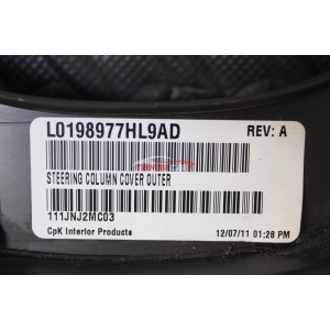 L0198978DX9AB K1JN63HL9AD MODANATURA CRUSCOTTO INF SINISTRA LANCIA THEMA 2 (LX)(2011 >) 3.0D 239CV 176KW VM24D / EXF