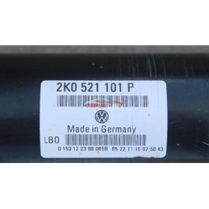 2K0521101P ALBERO DI TRASMISSIONE VOLKSWAGEN CADDY 4 IV FURGONATO (2015 >) 2.0 TDI 4MOTION 4X4 90KW 122CV DFS