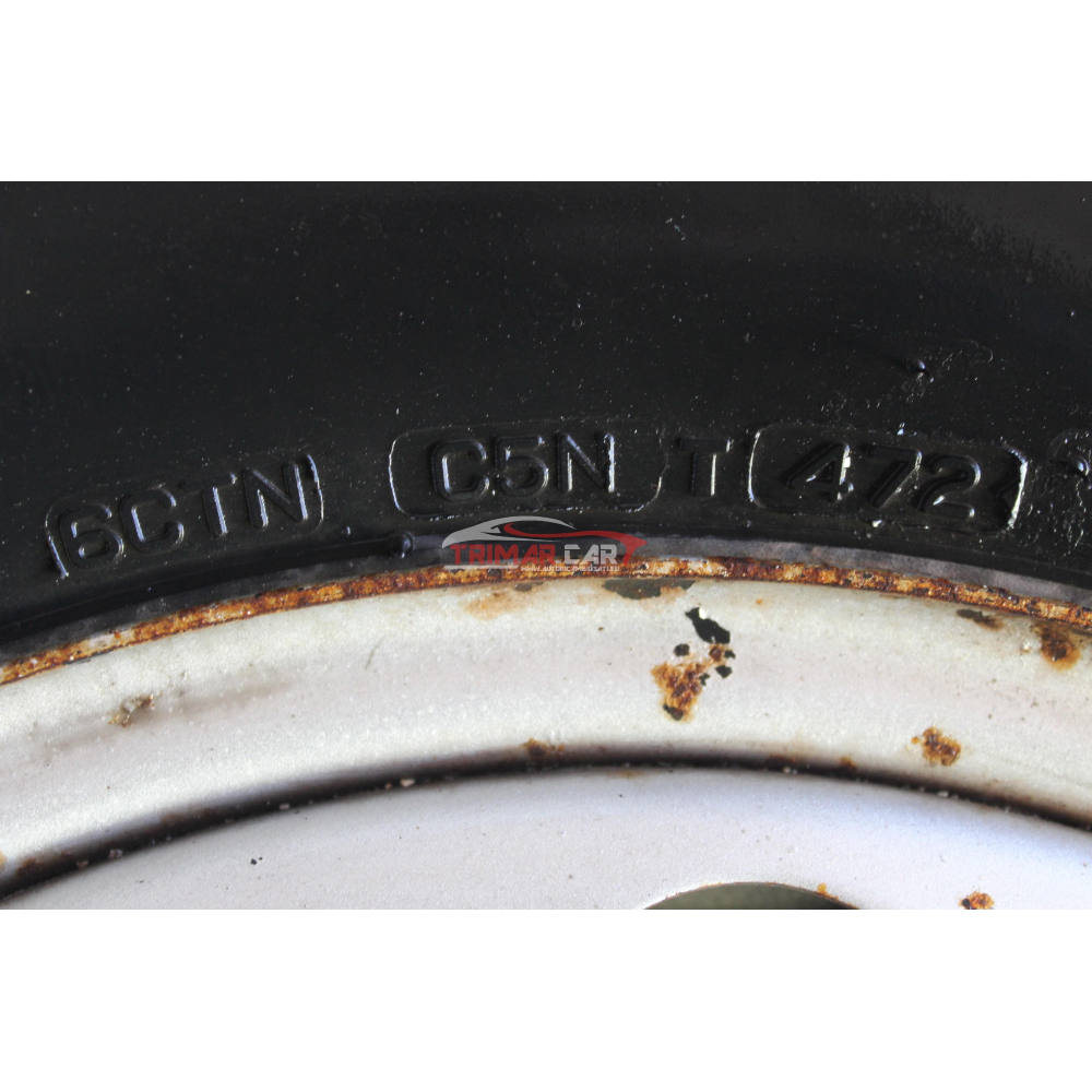 195R1594Q R15 CERCHIO SINGOLO IN FERRO COMPLETO DI GOMMA SUZUKI VITARA 1 (ET,TA)(1988-1999)