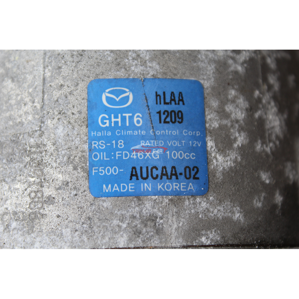 F500AUCAA02 COMPRESSORE AC CLIMA MAZDA