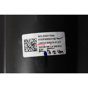 0105FW0080N PANNELLO PORTA POSTERIORE SINISTRA MAHINDRA XUV500 (2011>) 2.2CRDE AWD "2021"