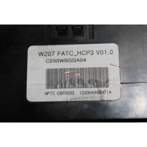 1203HAA00471A CENTRALINA COMANDO CLIMA MANUALE MAHINDRA XUV500 (2011>) 2.2CRDE AWD "2021"