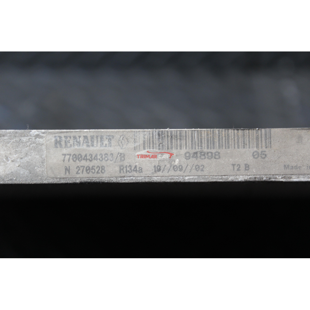 7700434383 RADIATORE CONDENSATORE AC CLIMA RENAULT SCENIC 1 I (JA0/1)(99-03) 1.9 DCI RX4 102CV 75KW F9QK740
