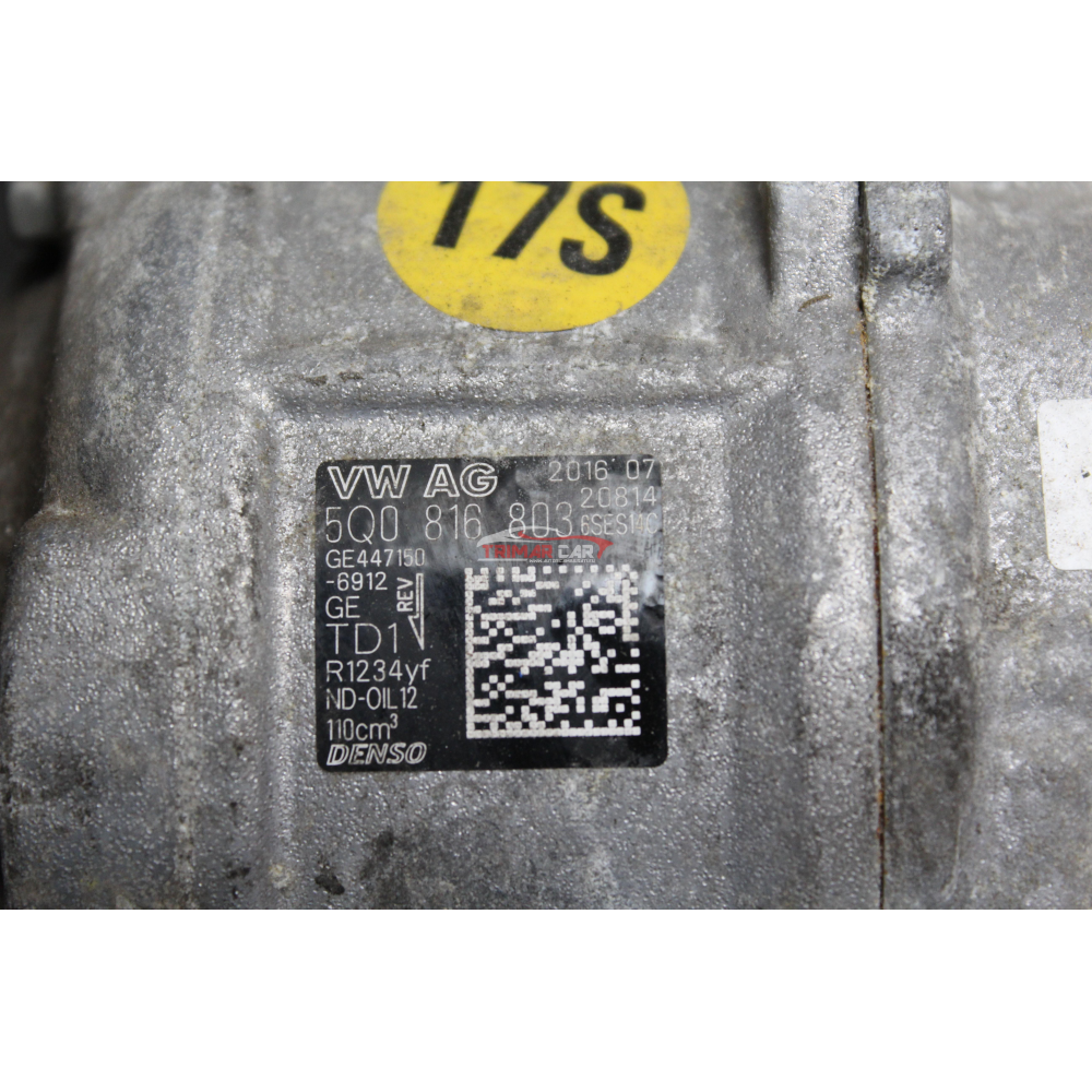 5Q0816803D COMPRESSORE AC CLIMA SEAT VW SKODA