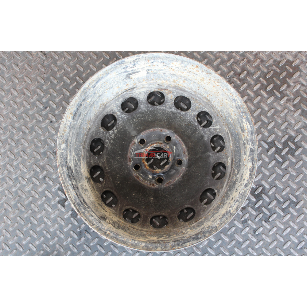 2K3601027 R16 CERCHIO SINGOLO IN FERRO VOLKSWAGEN CADDY 4 IV FURGONATO (2015 >) 2.0 TDI 4MOTION 4X4 90KW 122CV DFS