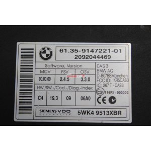 61359147221-01 5WK49513XBR CENTRALINA COMFORT MINI COOPER (R56)(05-13) 1.6D 109CV 80KW 9HZ