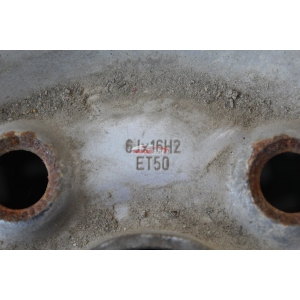 2K3601027 R16 CERCHIO SINGOLO IN FERRO VOLKSWAGEN CADDY 4 IV FURGONATO (2015 >) 2.0 TDI 4MOTION 4X4 90KW 122CV DFS