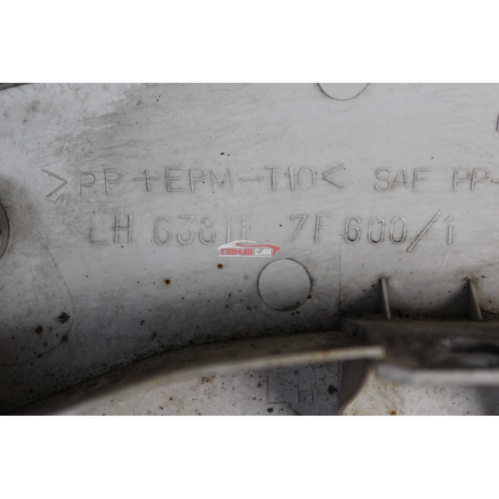 638117F600 FASCIONE PASSARUOTA ANTERIORE SINISTRO 5P NISSAN TERRANO 2 II (R20)(92-07) 2.7 TDI 4WD 125CV 92KW TD27TI