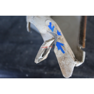 638117F600 FASCIONE PASSARUOTA ANTERIORE SINISTRO 5P NISSAN TERRANO 2 II (R20)(92-07) 2.7 TDI 4WD 125CV 92KW TD27TI