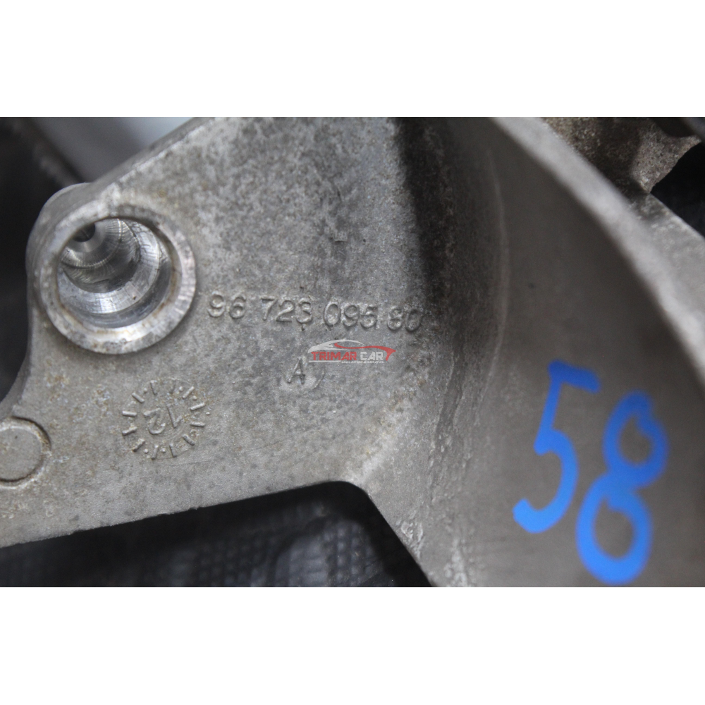 9672309580 SUPPORTO MOTORE CITROEN C4 PEUGEOT 208 1.6 HDI 8V 115CV 85KW 9H05 9HR