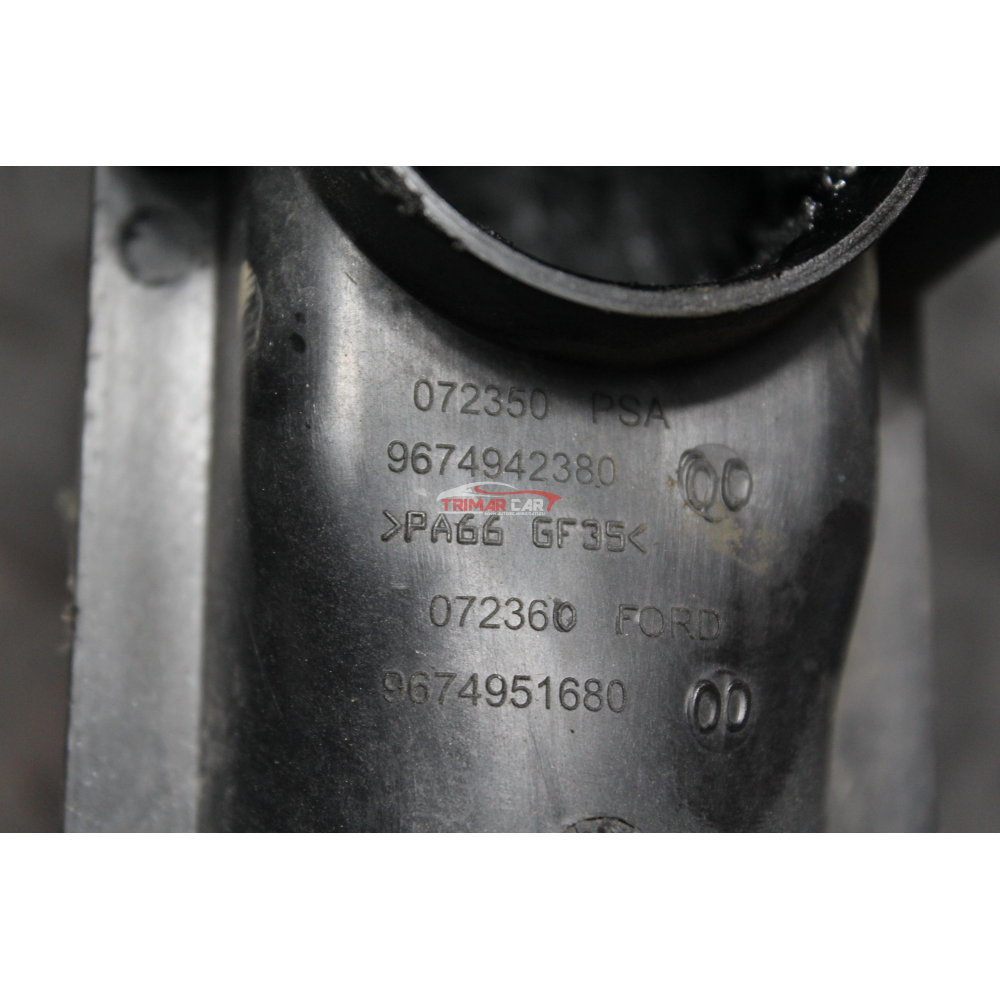 9674942380 TUBO MANICOTTO ASPIRAZIONE ARIA PEUGEOT 2008 (CU)(2013 >) 1.6 HDI 92CV 68KW 9H06 9HP