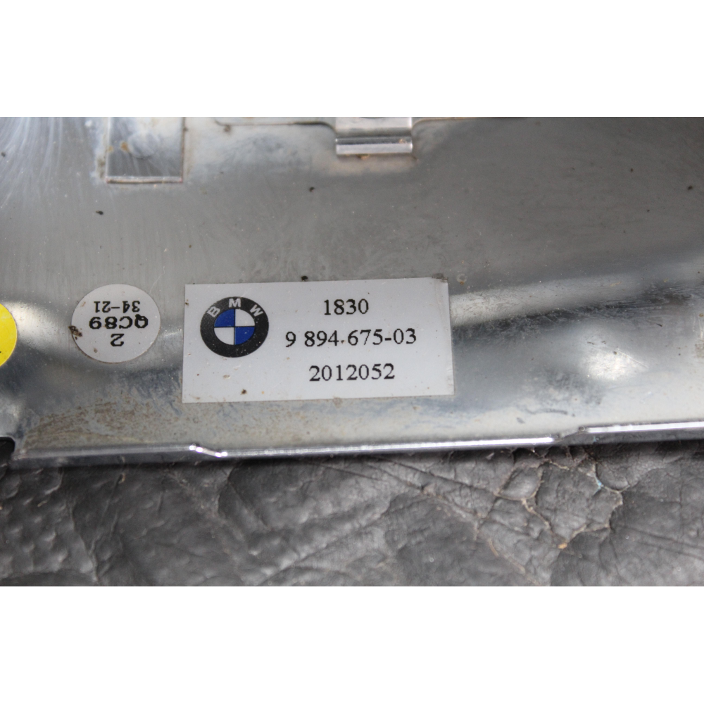 18309894675 MASCHERINA TERMINALE SCARICO CROMATA SX BMW X3 (G01)(2017 >) xDrive 20 d Mild-Hybrid 190CV 140KW B47D20B