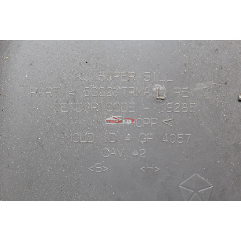 5GG23TRMAL PROFILO BATTITACCO ANTERIORE SINISTRO JEEP CHEROKEE 3 (KJ)(01-08) 2.8 CRD 150CV 110KW 4X4 ENF VM31C