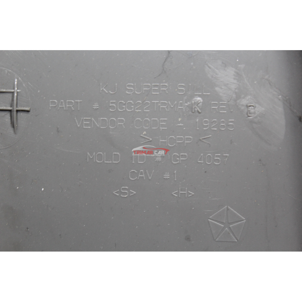 5GG22TRMAK PROFILO BATTITACCO ANTERIORE DESTRO JEEP CHEROKEE 3 (KJ)(01-08) 2.8 CRD 150CV 110KW 4X4 ENF VM31C