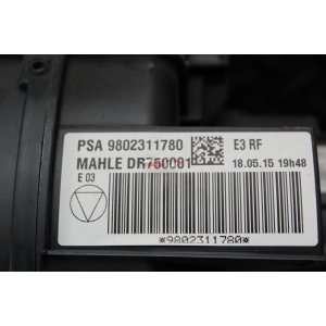 9802311780 GRUPPO STUFA RISCALDAMENTO CITROEN C4 CACTUS (2014 >) 1.6 BLUEHDI BH02 BHY "2015"