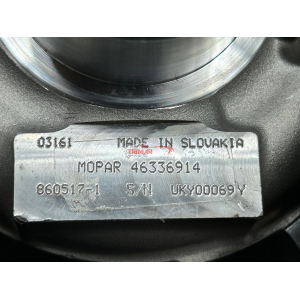 46336914 TURBINA TURBO JEEP COMPASS (MP,M6)(2016 >) RENEGADE 2.0 MJET 55283099