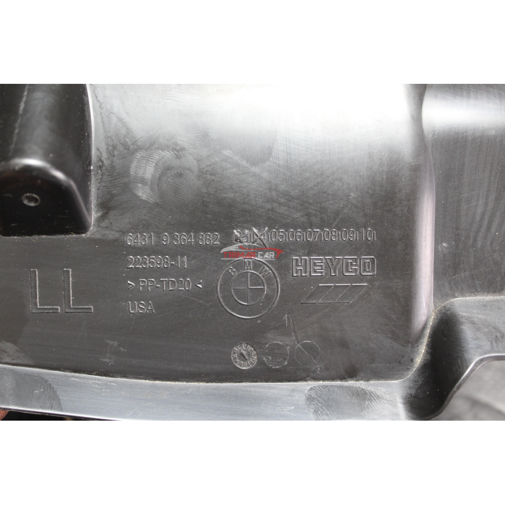 64319364882 DIFFUSORE ARIA GRIGLIA DIETRO CRUSCOTTO BMW X3 (G01)(2017 >) XDRIVE 20D MILD-HYBRID 190CV 140KW B47D20B