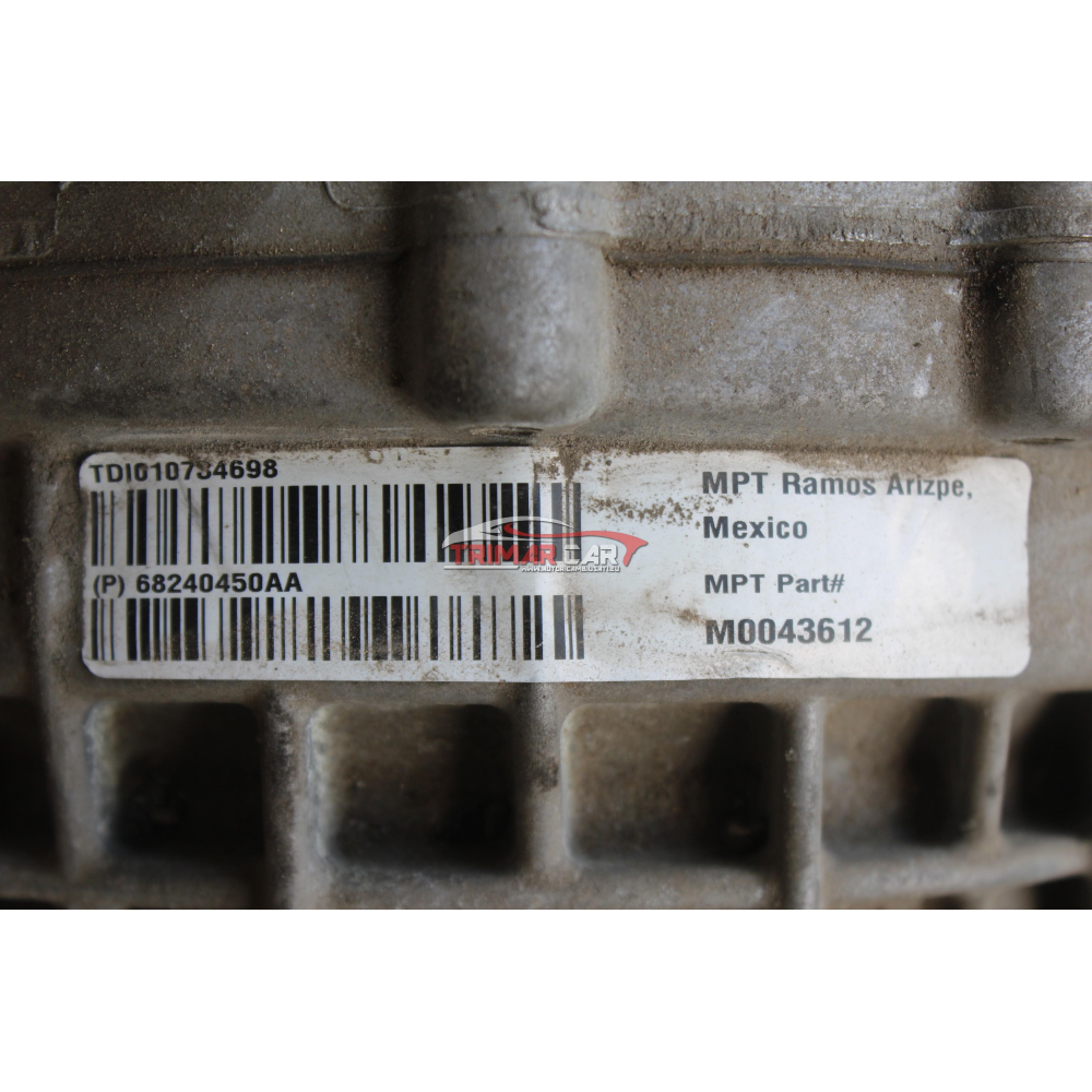 68249554AA K68249554AA CAMBIO MARCE AUTOMATICO JEEP WRANGLER 4 IV (JL)(2017 >) 2.2 MJET 200CV 147KW 55277395 EBH