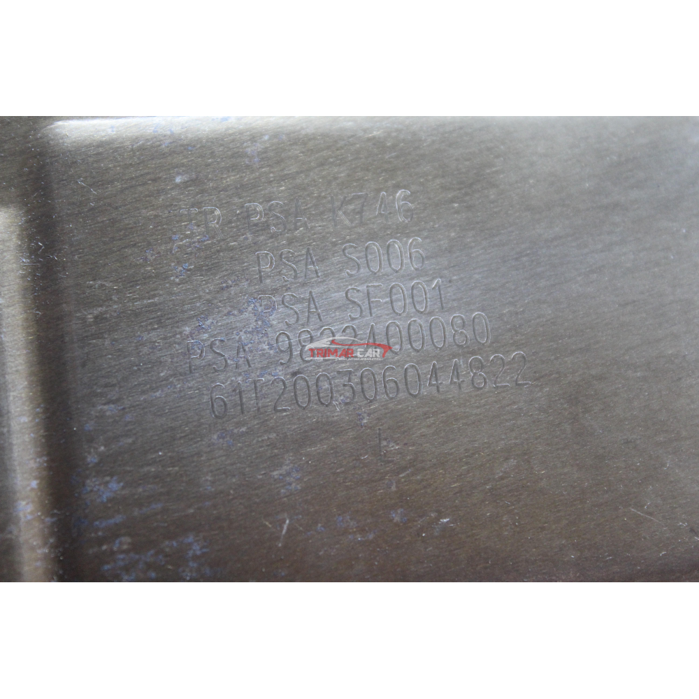 9822400080 FILTRO ANTIPARTICOLATO FAP PEUGEOT 5008 2 II(2016 >) 1.5 BlueHDi 131CV 96KW YHZ YH01 DV5RC