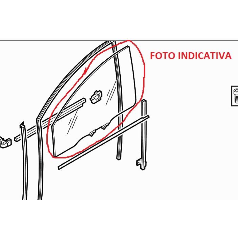 VETRO SCENDENTE PORTA ANTERIORE DESTRA TOYOTA YARIS CROSS HYBRID (MXP_)(2020>) 1.5 HYBRID TRAZIONE INTEGRALE 116CV 85KW M15AFXE
