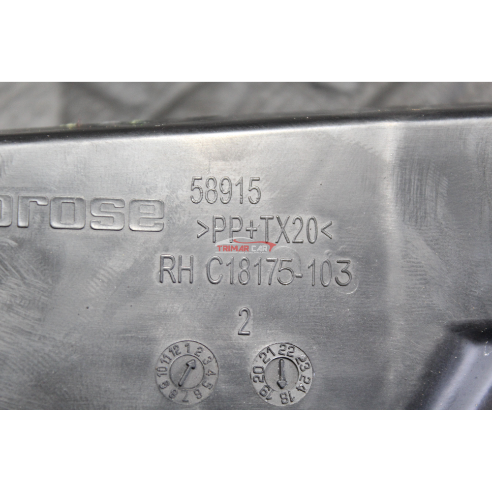 C18175-103 STAFFA MANIGLIA ESTERNA POSTERIORE DESTRA JEEP CHEROKEE 5 (KL)(2013 >)