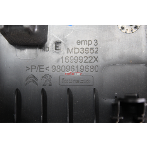 9809619680 COPERCHIO COVER CERNIERA SEDILE ANTERIORE SINISTRO PEUGEOT 3008 SUV (2016 >) 2.0 BlueHDi 180 177CV 130KW AH01 // EHZ