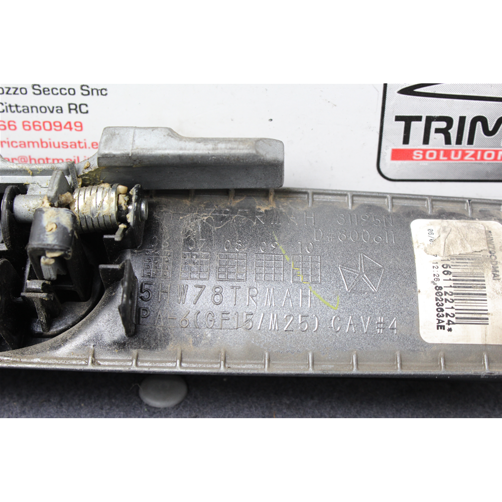 MANIGLIA ESTERNA ANTERIORE SX JEEP GRAND CHEROKEE 3 (WH) (2005-2011) 5HW790DMAI