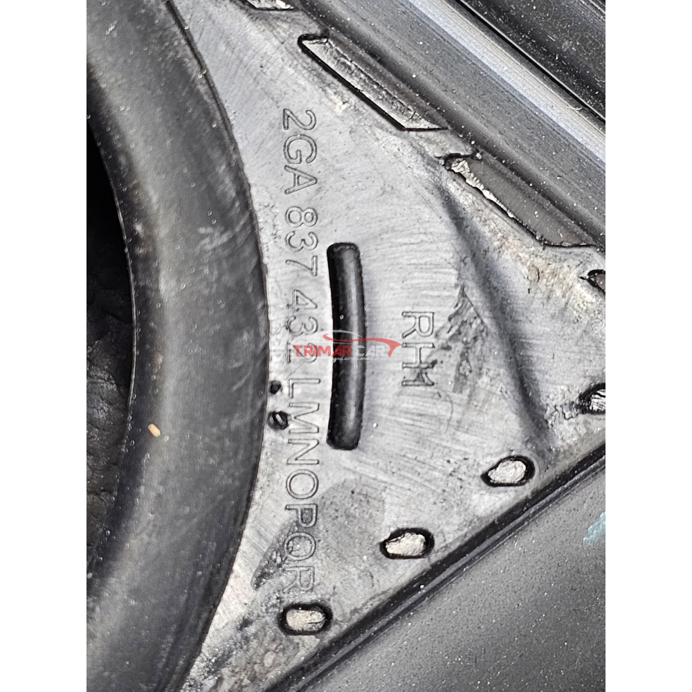 2GA837432M5AP 2GA837432 GUIDA FINESTRINO PORTA ANTERIORE DESTRA VOLKSWAGEN T-ROC (A11)(2017 >) 2.0 TDI 4motion 150CV 110KW DTTC