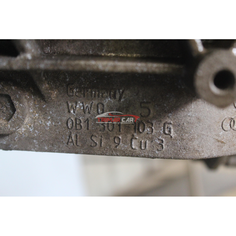 0B1301103G CAMBIO MANUALE 6M AUDI A4 8K A5 A6 Q5 SEAT EXEO AUDI A4 (8K2,B8)(2007-2015)  2.0 TDI CAG