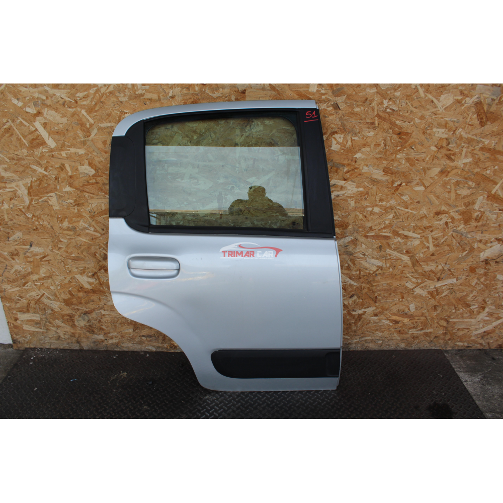 SPORTELLO PORTA PORTIERA POSTERIORE DX DESTRA CON FASCIONE FIAT PANDA 3 (312,319)(2012 >)