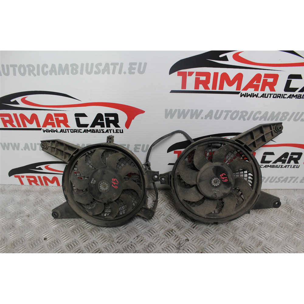 COPPIA VENTOLA RADIATORE HYUNDAI TERRACAN (HP) (2001-2008)