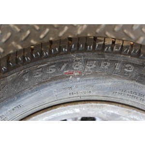 135/80 R13 CERCHIO SINGOLO IN FERRO * FIAT PANDA 1 (141)(1980-2004)