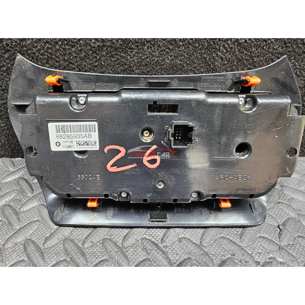 K68285935AB CENTRALINA COMANDO CLIMA AUTOMATICO JEEP CHEROKEE 5 (KL)(2019 >) 2.2 CRD 200CV 147KW 55280575