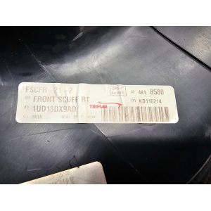 K1UD18DX9AD PROFILO BATTITACCO ANTERIORE DESTRO JEEP CHEROKEE 5 (KL)(2019 >) 2.2 CRD 200CV 147KW 55280575