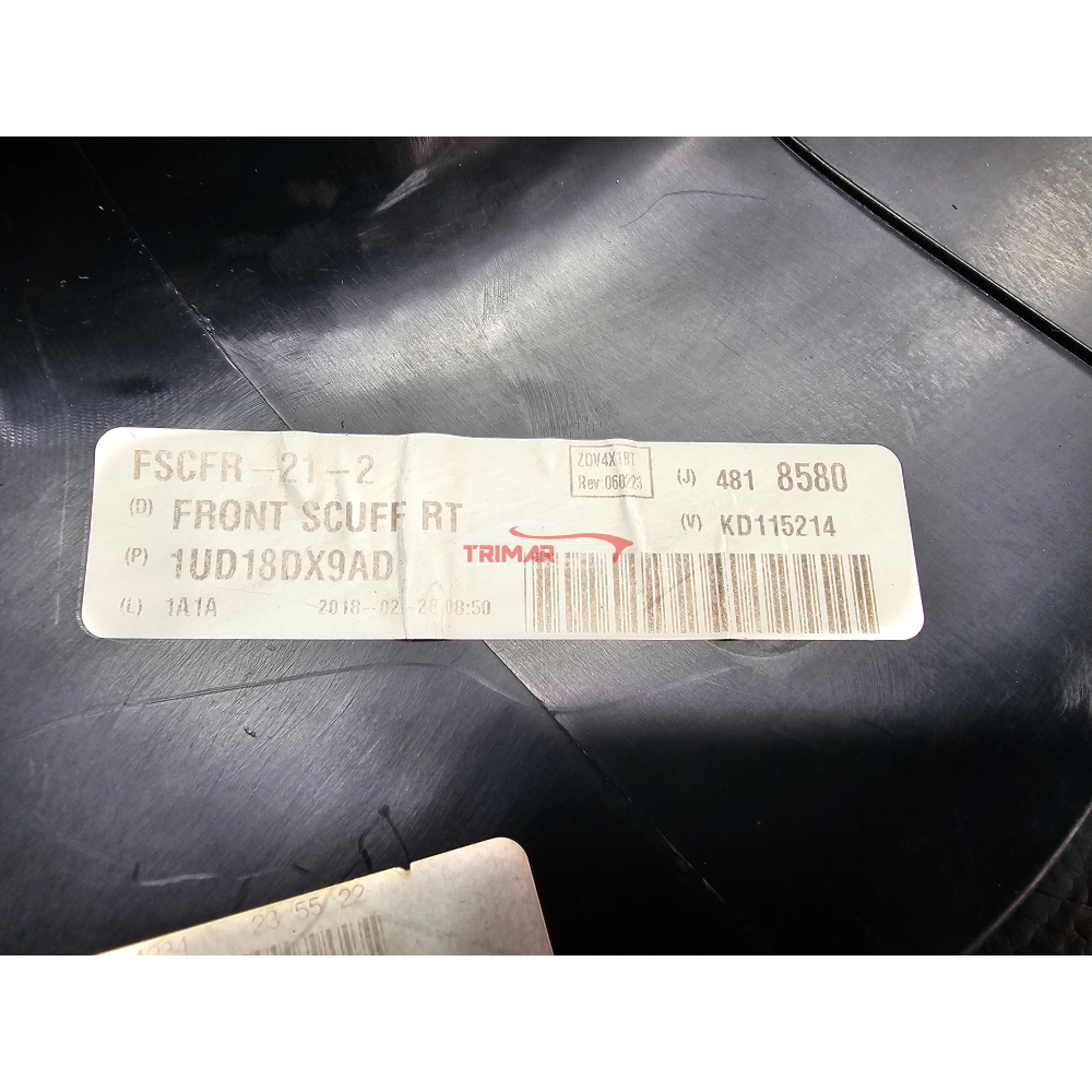 K1UD18DX9AD PROFILO BATTITACCO ANTERIORE DESTRO JEEP CHEROKEE 5 (KL)(2019 >) 2.2 CRD 200CV 147KW 55280575